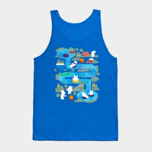 A Splashing Day Tank Top